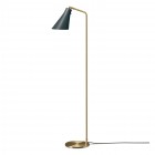 Rubn Miller Floor Lamp Slate Grey Brass