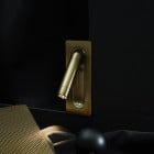 Marset Ledtube Mini LED Wall Light Bronze 