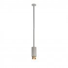 Buster + Punch Exhaust Pendant Stone/Brass