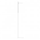 Pablo Talia LED Floor Lamp White Silver