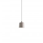 Luceplan Zile Pendant Small Matt Dove Grey