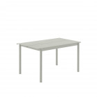 Muuto Linear Steel Table Small Grey