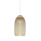 Mater Liuku Ball Pendant Light Matt Lacquered Smoked Glass