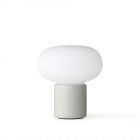 New Works Karl Johan Portable Table Lamp - Light Grey