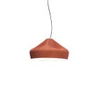 Marset Pleat Box 47 Pendant Terracotta White