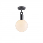 Buster + Punch Forked Globe Ceiling Light (Gun Metal Opal - Medium)