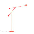 Artemide Ixa LED Floor Lamp Red