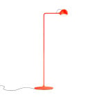 Artemide Ixa LED Reading Floor Lamp Red