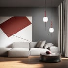 KDLN Motus LED Red in Living Area