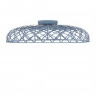 Flos Skynest LED Ceiling Light Blue Tormaline