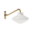 LYFA Repose Wall Light Brass Cut Out