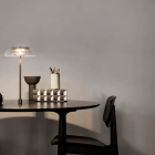 Nuura Blossi Table In-set Small LED Lamp - Nordic Gold Medium Situ 