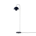 &Tradition Flowerpot VP12 Floor Lamp - Steel Blue
