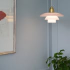 Louis Poulsen PH 3 3 Pale Rose Pendant Lifestyle Corner 2