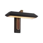 Bert Frank Rinato LED Single Wall Light Brushed Brass Blue