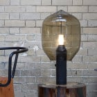 Established & Sons Lighthouse Table Lamp Beside Chair