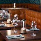 Brass Buster + Punch Takeout LED Portable Lamps