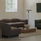 New Works Kantarell Floor Lamp Black in Sitting Room