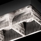 Artemide Architectural Somnium Stand Alone Linear LED Suspension Light Close Up