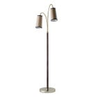 Porta Romana Kelly Floor Lamp Antique Brass