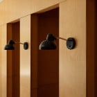 Fritz Hansen Kaiser Idell 6567 Wall Light Black in Pairs