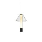 Marset Fragile 16 LED Pendant Black - Cone