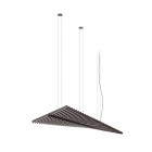 Vibia Rhythm Horizontal LED Suspension - Large, Brown