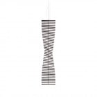 Vibia Rhythm Vertical LED Suspension - Large, Brown