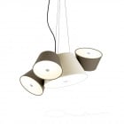 Marset Tam Tam Pendant Light - Brown (3)