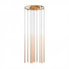 Vibia Slim 0935 LED Suspension - Ochre