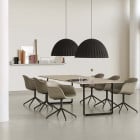 Black Muuto Under The Bell 82cm Pendants