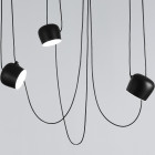 Flos Aim LED Small Pendant Black