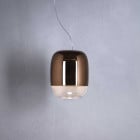 Prandina Gong LED Pendant Light in Copper Metalized