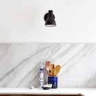 Anglepoise Type 75 Wall Light Jet Black in Kitchen