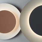 Close Up of Vibia Puck LED Wall Art Twin