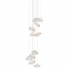 Bocci 73 Series Chandelier 11 Lights Round Ceiling Canopy
