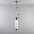 Original BTC Pillar LED Pendant Light Weathered Brass Off