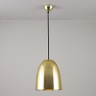 Original BTC Stanley Pendant Polished Brass Medium