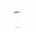 Vibia Mayfair LED Table Lamp Steel 5505 White