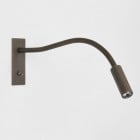 Astro Leo Switched LED Wall Light Bronze