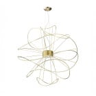 Axolight Hoops LED Suspension Gold 6