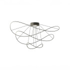 Axolight Hoops LED Ceiling Light 3 Rings - Black