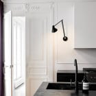 Black Louis Poulsen NJP Long Arm LED Wall LampBlack Louis Poulsen NJP Long Arm LED Wall Lamp