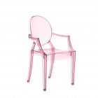 Kartell Kids Lou Lou Ghost Chair Pink