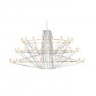 Moooi Coppelia Suspended LED Chandelier Stainless Steel