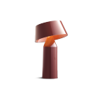 Marset Bicoca Portable LED Table Lamp Red Wine