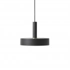 ferm LIVING Collect Pendant Record High Black Socket with Black Shade