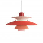 Louis Poulsen PH 5 Pendant Hues of Red