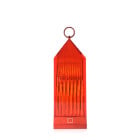 Kartell Lantern LED Portable Table Lamp Red