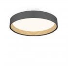 Vibia Duo Round LED Ceiling Light Large 4872 Graphite